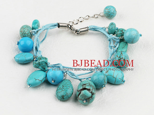 Classic design turquoise bracelet
