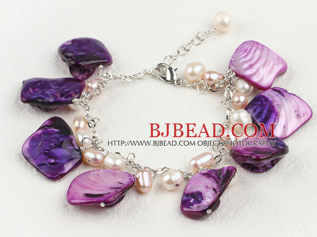 shell pearl bracelet