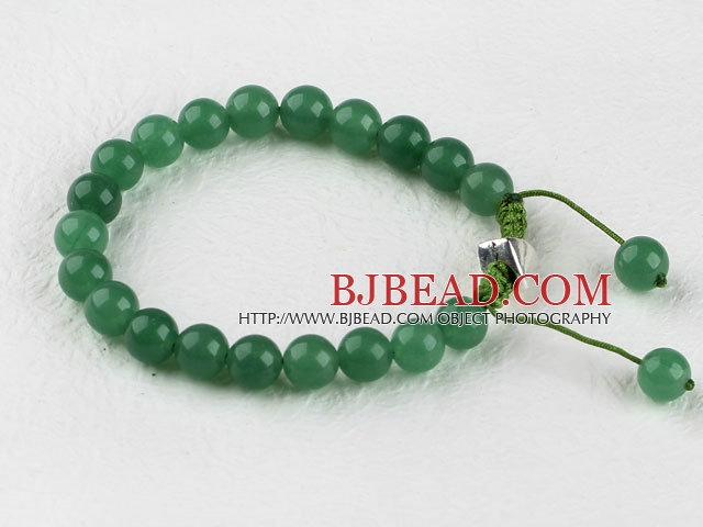 8mm aventurine bracelet with extendable chain