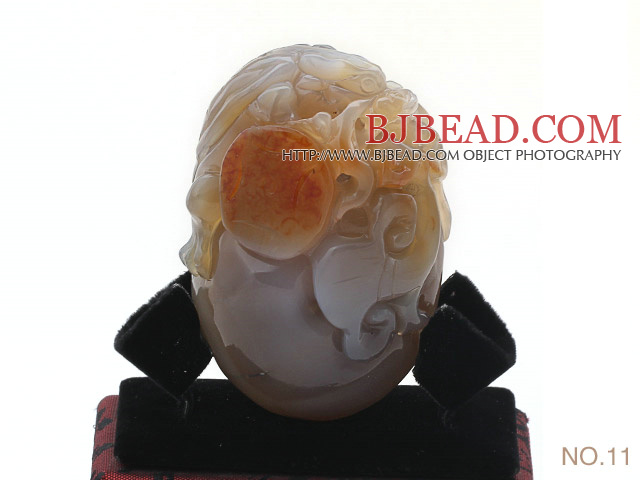 Fashion Mythical Creatures Series A Grade Alxa Agate Pendant (You Can Choose 1 From the 13 Pendants)