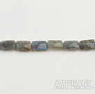 Flashing Gemstone Beads, 8*10mm faceted rectangle shape,Sold per 15.7-inch strands