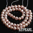 Freshwater Pearl Beads, Natural Purple, 7-8mm, Sold per 15-Inch Strand