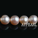 Freshwater Pearl Beads, Natural Pink, 8-9mm, Sold per 15.4-Inch Strand